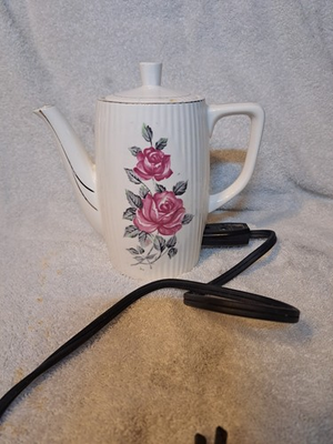 #ad 70#x27;s Tea Warmer Or Coffee Just Attach The Cord To It. Unique. $25.00