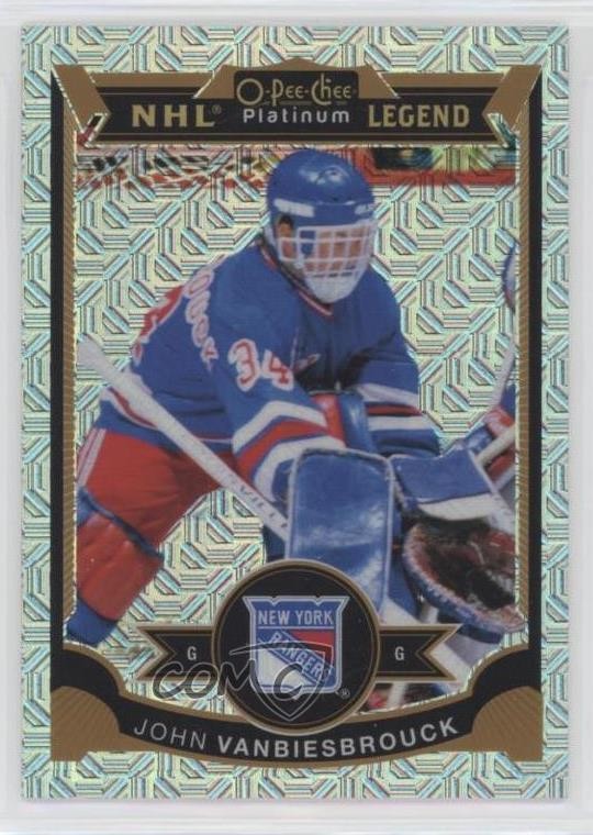 2015-16 O-Pee-Chee Platinum Legends Traxx John Vanbiesbrouck #158 7m0