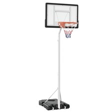 HOMCOM Canestro da Basket per Adulti Altezza Regolabile 260-310cm