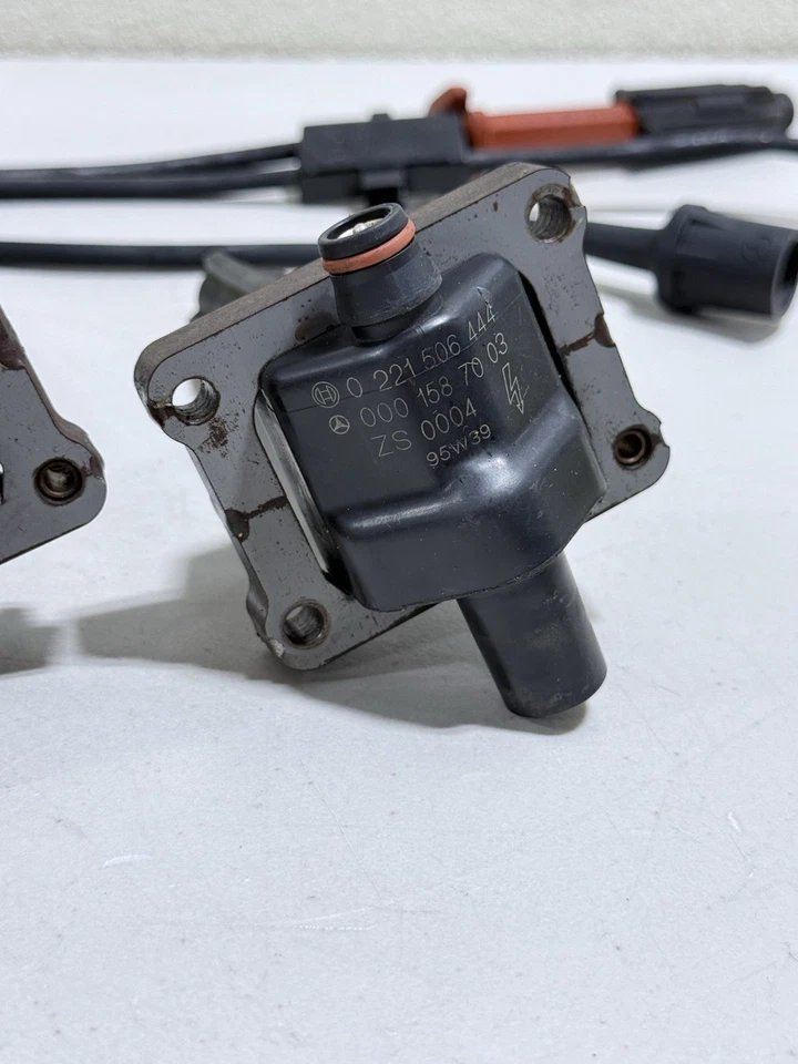 Juego de bobinas de encendido motor Mercedes R129 W140 SL320 S320 E320 1994-1997 OEM #6405 Foto 4 de 4