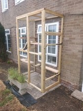 3 Sided Catio 7ft Tall X 3ft Deep X 6ft Wide