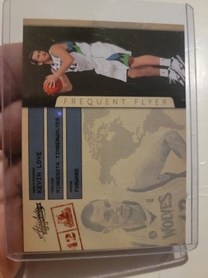 2009-10 Panini Absolute Memorabilia Retail Frequent Flyer Kevin Love Minnesota