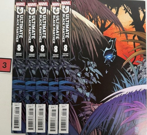 Ultimate Black Panther #8 (Cvr E) (2024) 1:25 Giuseppe Camuncoli Lot Of 5