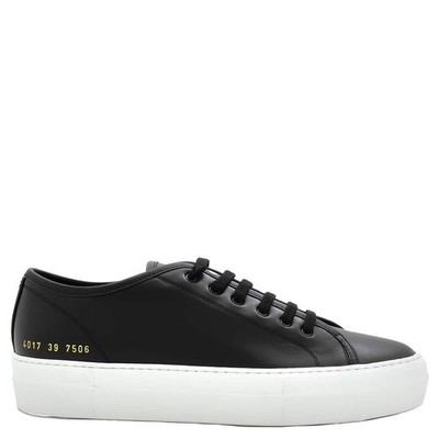 Common Projects Tournament Low-Top Leather Sneakers