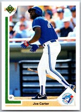 ⚾ 1991 Upper Deck #765b Joe Carter Toronto Blue Jays