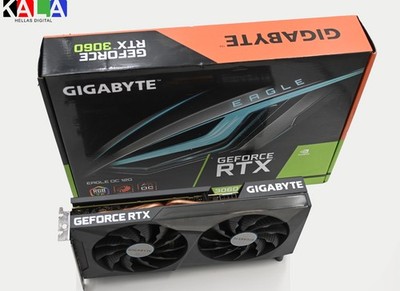 Gigabyte RTX 3060 EAGLE OC 12GB GDDR6 OC - Lightly Used, Clean & Tested