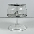 Vintage Pyrex Glass 4 Cup Coffee Percolator 5" Pump Stem/Basket 7754P No Chips