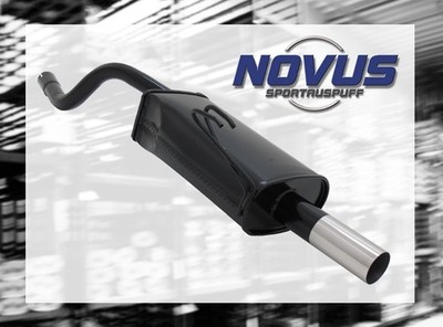 NOVUS Sportauspuff Gruppe N ESD 1x 60mm für Fiat PUNTO 2 Typ 188