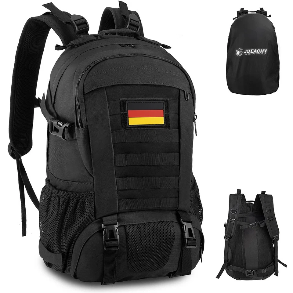 JUEACHY 30L Armee Rucksack Molle Outdoor Trekking BW Bundeswehr Kampfrucksack