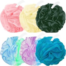 6 Pack Shower loofah loofah Sponge,Bath Sponge Body Scrubber for Women and Men