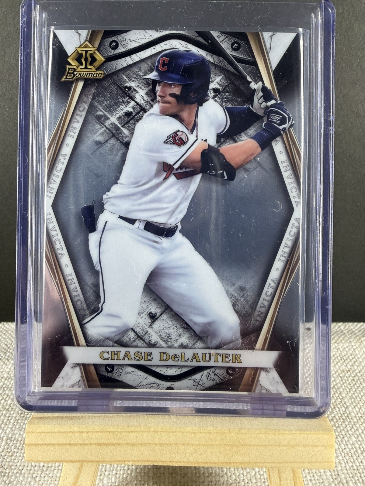 2022 Bowman Draft - Bowman Invicta Chase Delauter #BI-13 (RC)