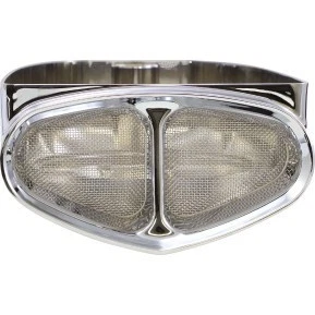 Kit de admisión de aire PowerFlo cromado Cobra 606-0102-SB  Foto 2 de 3