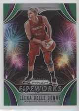 2020 Panini Prizm WNBA Fireworks Green Prizm Elena Delle Donne #20 00gy