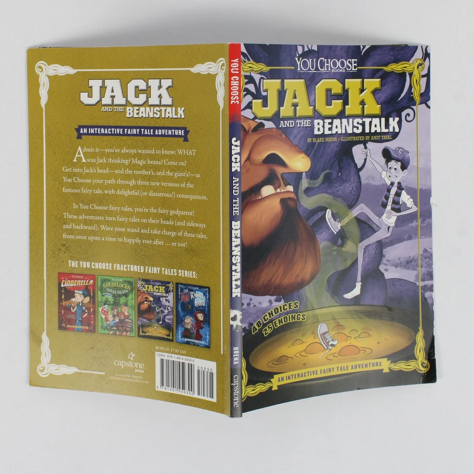 Jack and the Beanstalk Blake Hoena An Interactive Fairy Tale Adventure 2016 PB - Image 3 of 4