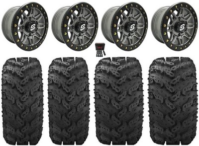 Sedona Clutch Bdlk 14'' Wheels GM 27''Reptile Tires Can-Am Commander Maverick