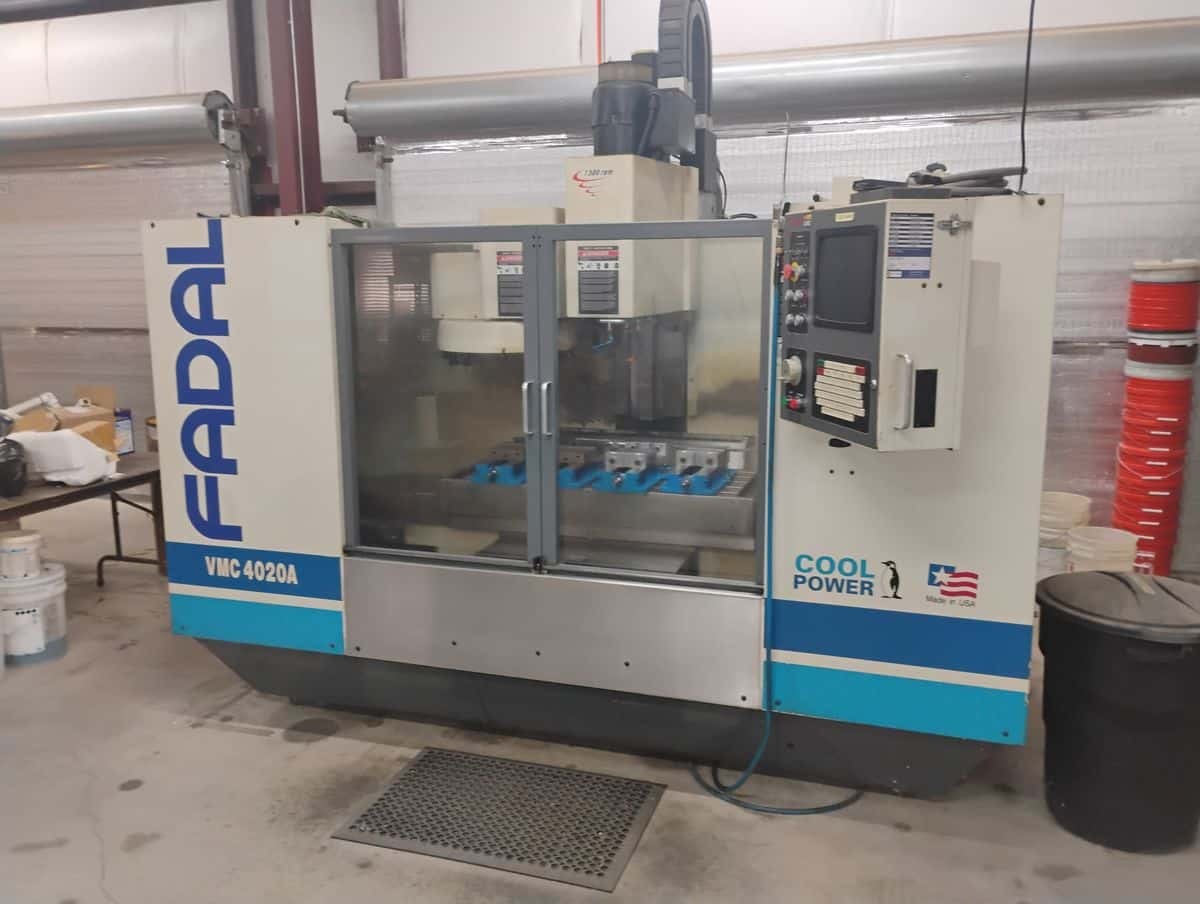 Fadal 917-1 VMC 4020A CNC Vertical Machining Center, 4th Axis