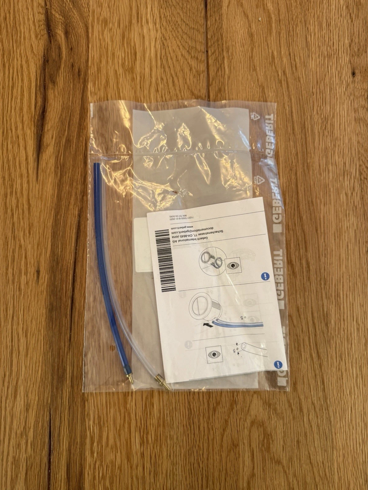 Geberit 244.601.00.1 Set Of Adapter Hoses For Remote Flush - Brand New Sealed 2