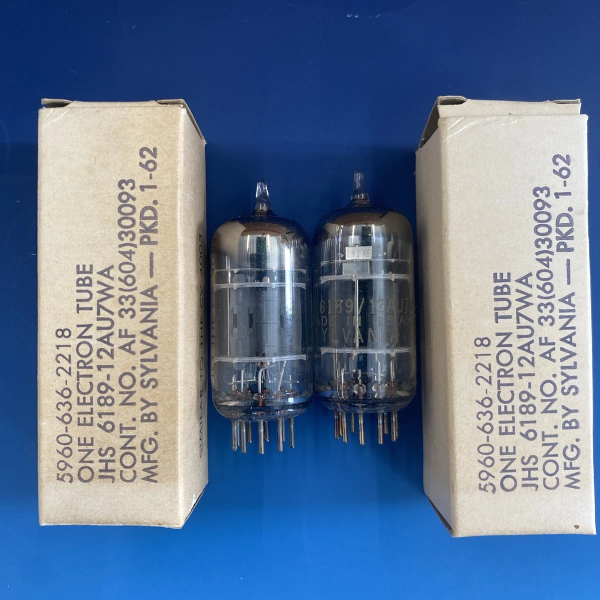 SYLVANIA Vintage 12Au7s Sockets for sale | eBay