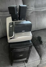 Bose Lifestyle System AV20 Console, PS28 III Subwoofer, 5 Speakers & Remote