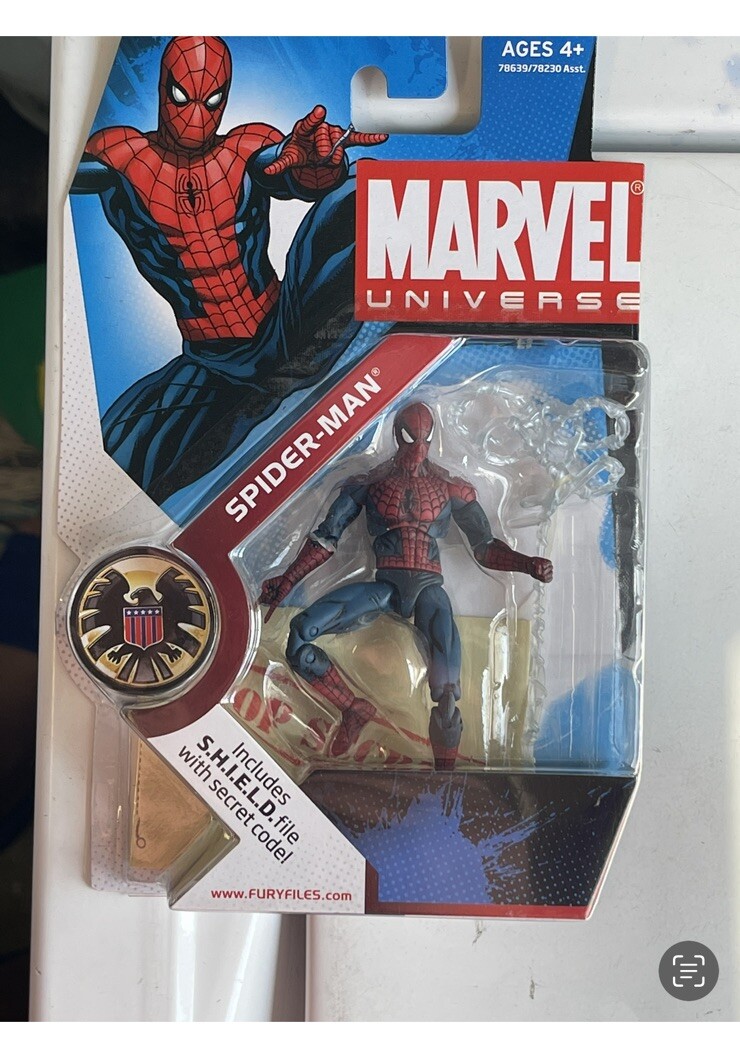 Marvel Universe Spider-Man 3.75 Series 1 002 Action Figure Hasbro