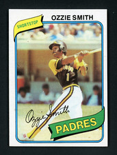 Ozzie Smith 1980 Topps (HOF) San Diego Padres #393 NM-MT
