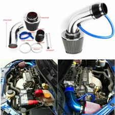 3" Car Cold Air Intake Filter Induction Kit Pipe Power Flow Hose System 76mm