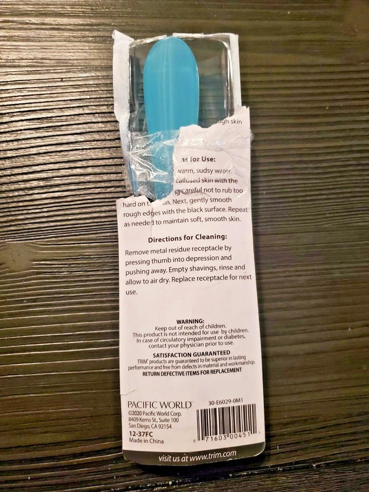 Trim Neat Feet Coarse Smooth Surface Callus Remover - Image 3 of 3