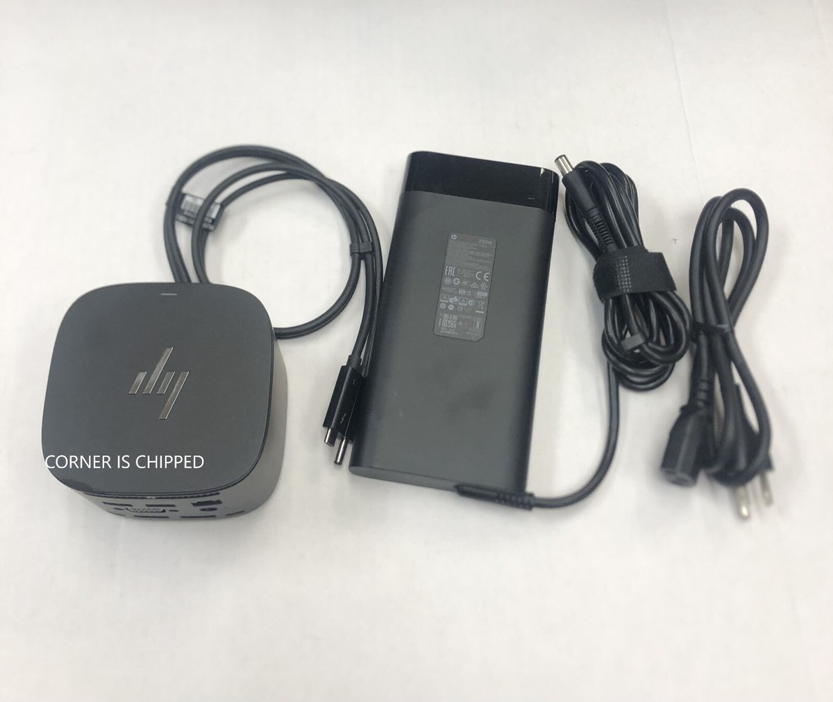 USED Genuine HP Thunderbolt Dock G2 With 230W AC Adapter