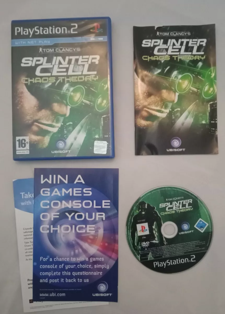 Splinter Cell: Chaos Theory Playstation 2 PS2 Used