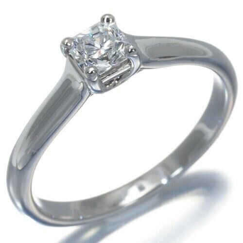 Tiffany & Co. Platin 0,30ct Lucida Diamant Verlobungsring 5 - Bild 1 von 3