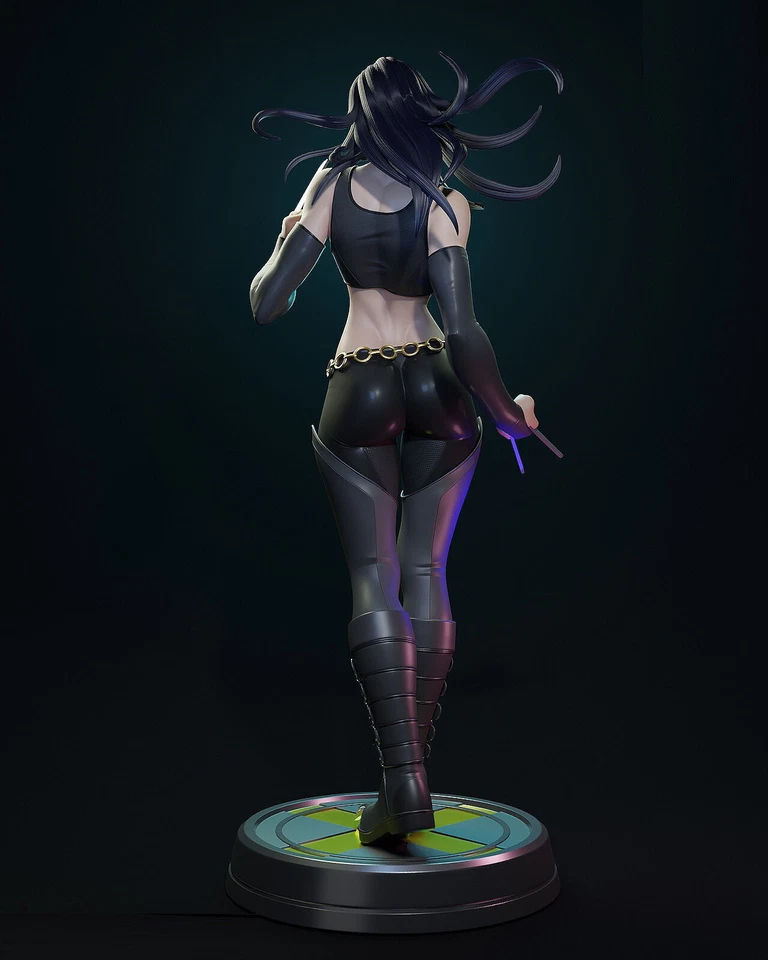 Painted Laura Kinney X-23 Statue 1/4 Figure - Image 3 of 3