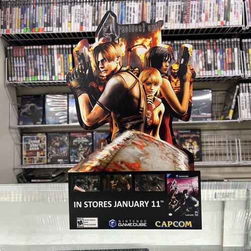 Resident Evil 4 Gamecube Countertop Standee B - Picture 2 of 10