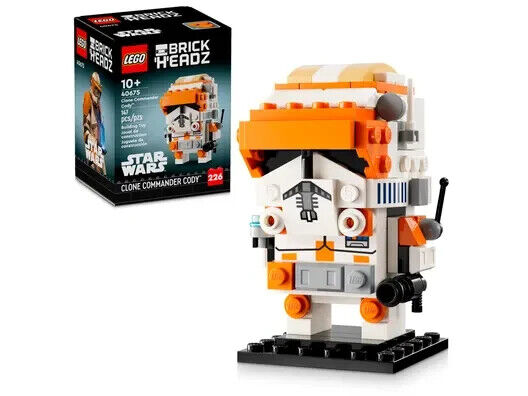 Lego 40675 Star Wars Clone Commander Cody Brickheadz New Sealed !!!