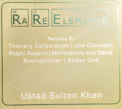USTAD SUKTAN KHAN '' RARE ELEMENTS '' CD - '' NEW '' 5 POINTS 011
