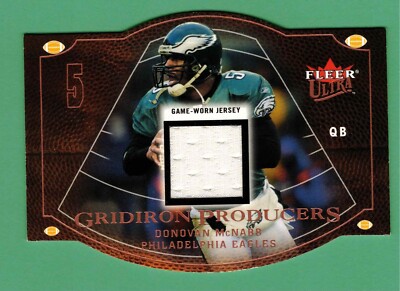 【ヴィンテージ】ドノバン・マクナブ McNABB パッチ＆ボールカード NFL DONOVAN MCNABB JERSEY PATCH PARALLEL - PICK YOUR CARD | eBay