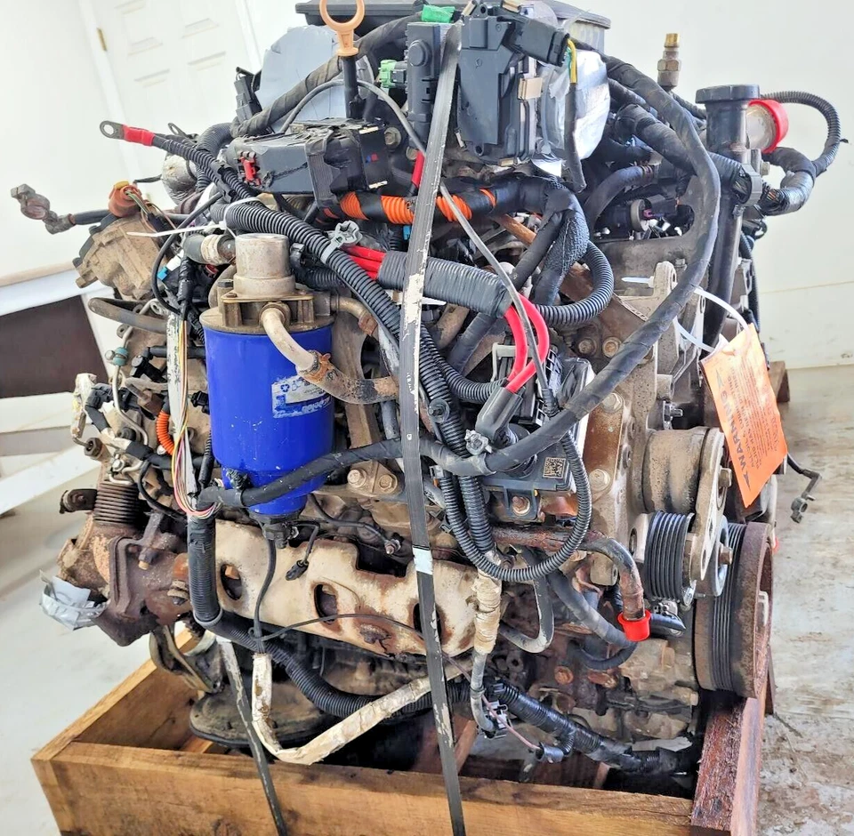 2010-2016 Chevrolet Gmc 6.6L Duramax Engine VIN 8 8th Digit Option LML Runs Good - Image 4 of 4