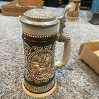 Vintage 1978 Avon Beer Stein The Strike Rainbow Trout/At Point English Setter