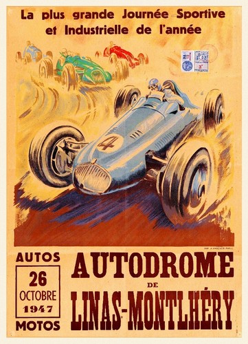 Poster SPA AUTO 40x60cm – Affiche Vintage Ryim – Neuf