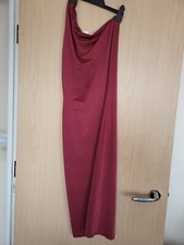 Lovely Pink one shoulder party/wedding dress size 14.  