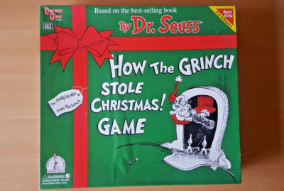 Dr. Seuss How The Grinch Stole Christmas Brettspiel 2000 Vintage vollständig