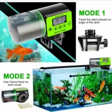 Smart Fish Feeder Digital Fish Tank Aquarium Timer Feeder Food Feeding Dispenser