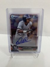 2018 Bowman Chrome Estevan Florial Autograph Auto