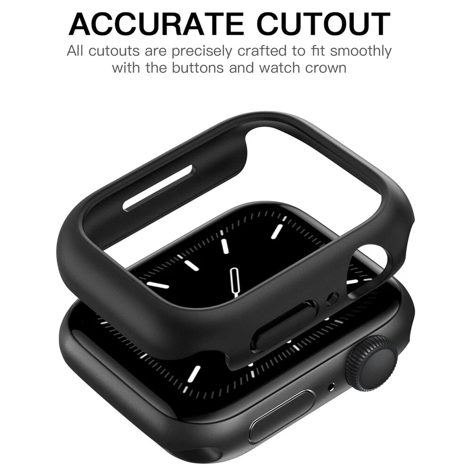 For Apple Watch Series 11 10 9 8 Hard Bumper Case Cover Protector 41/45/42/46mm - Image 4 of 4