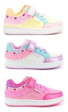 LELLI KELLY FRANGETTA MIX ZUCKERHUT P/E Mädchen Schuhe Sneaker Glitzer Leder
