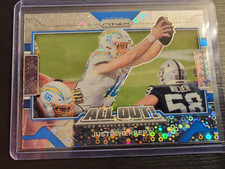 2021 Panini Prizm Football No Huddle Silver Disco Justin Herbert All Out 7
