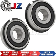 [Qty.2] 1621-2RS-NR Ball Bearing W/ Snap-Ring [12.7mm x 34.925mm x 11.1125mm]