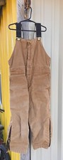 Vintage Kuntry Kids USA Bib Overalls insulated S Youth Boy Carpenter Work Farm
