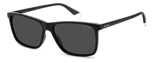 Polaroid Sonnenbrille PLD 4137/S 807/M9 Schwarz Grau Herren