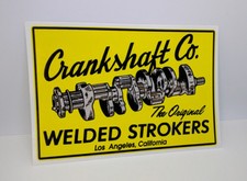 Crankshaft Co. Los Angeles Vintage Style Decal Vinyl Sticker Racing Hot Rod Crankshaft Co. Los Angeles Vintage Style Decal Vinyl Sticker Racing Hot Rod