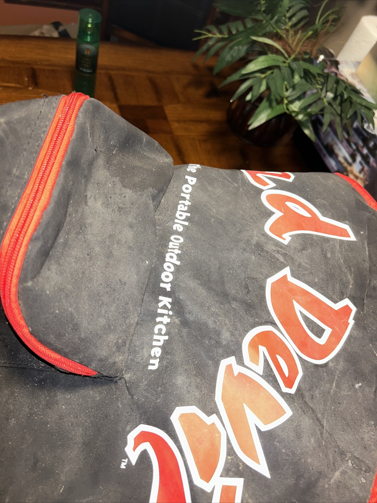 VTG Red Devil Portable Outdoor Kitchen Grill BBQ Cooker Tailgate Gas